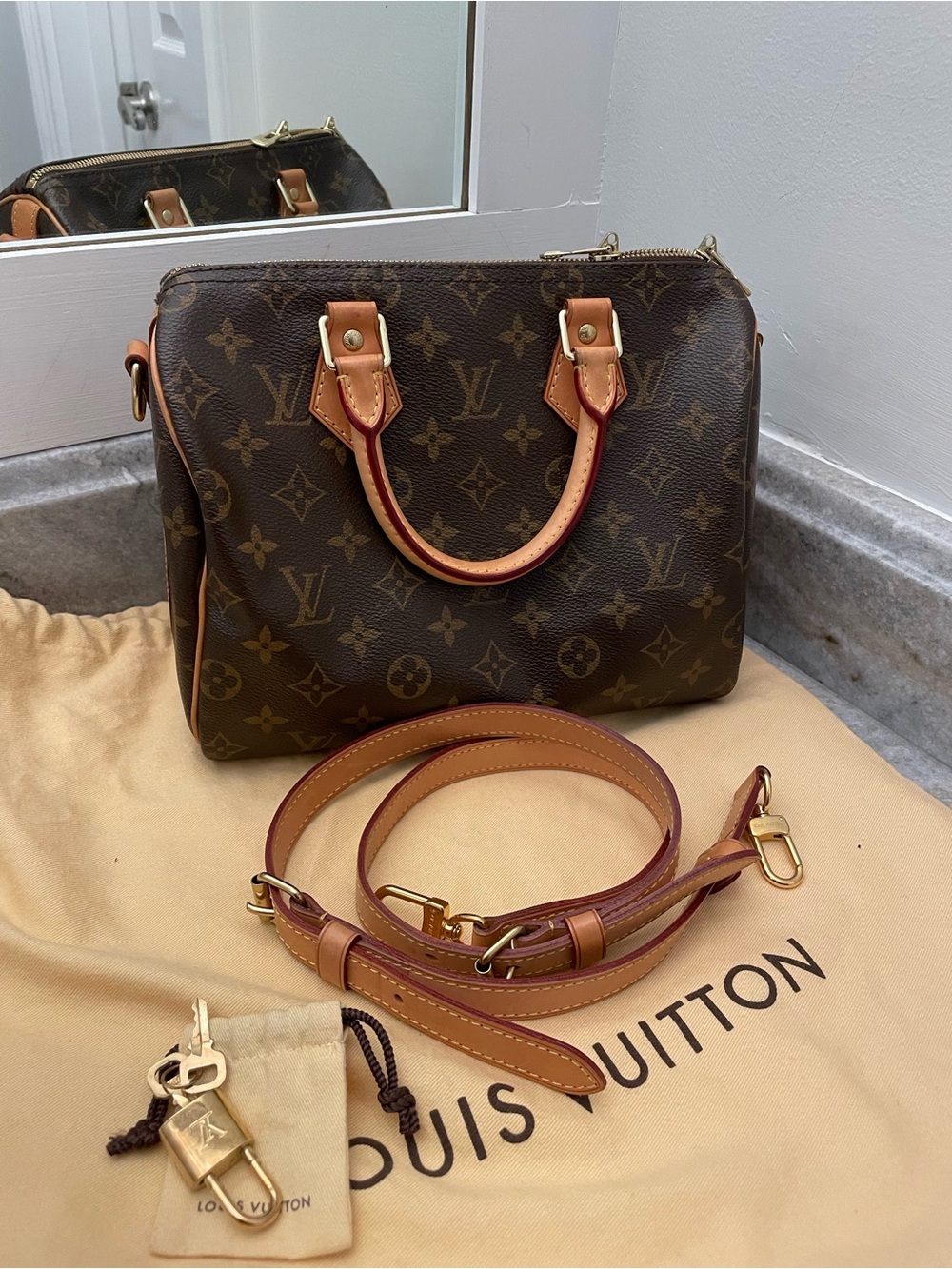 Louis vuitton speedy 25 bandouliere